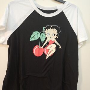 Torrid Betty Boop Classic Fit Cotton Crew Tee